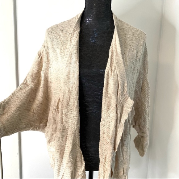 Neutral Knit Cardigan Sweater NWT - Picture 2 of 9